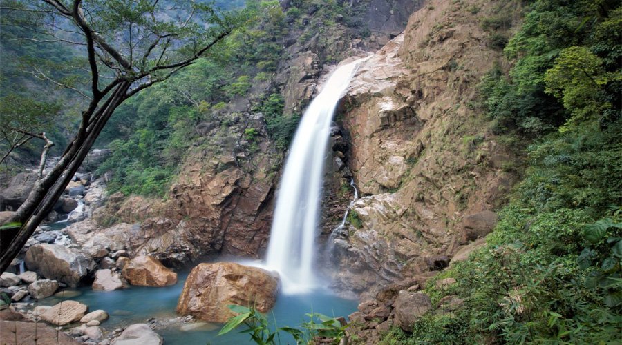 Rainbow Falls, Cherrapunjee, Meghalaya