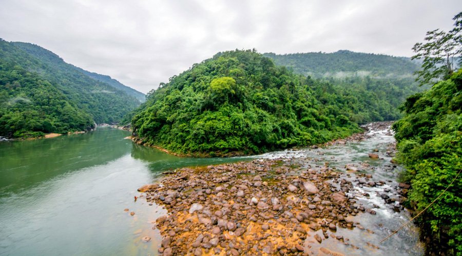 Umngot River, Dawki, Meghalaya, North East, India