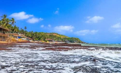Anjuna Beach, Bardez, North Goa, Goa, India