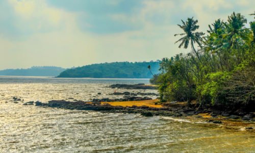 Bambolim Beach, Panjim, North Goa, Goa, India