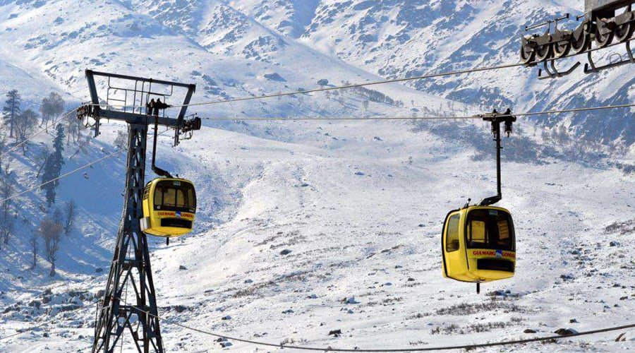 Gondola Ride, Gulmarg, Jammu and Kashmir, India