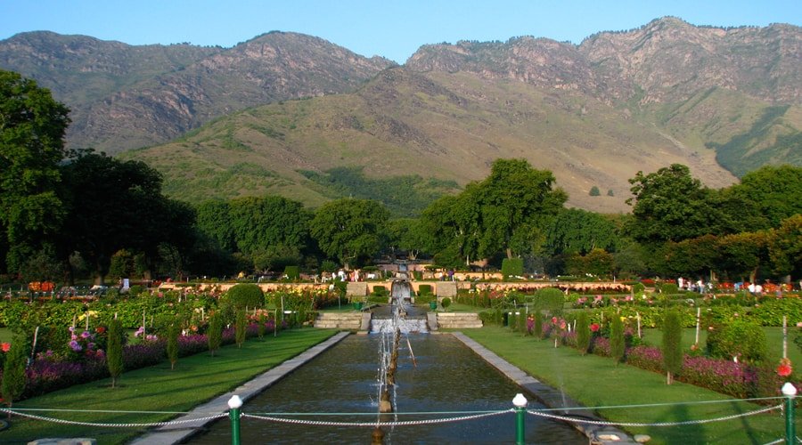 Nishat Bagh (Shalimar Bagh, Mughal Garden), Srinagar, Jammu and Kashmir, India