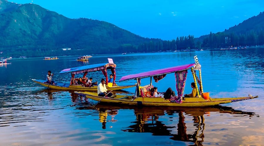 Shikara Ride, Dal Lake, Srinagar, Jammu and Kashmir, India