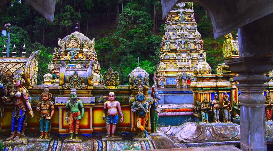 Seetha Amman Temple, Ashok Vatika (Seetha Eliya), Nuwara Eliya, Sri Lanka, Asia