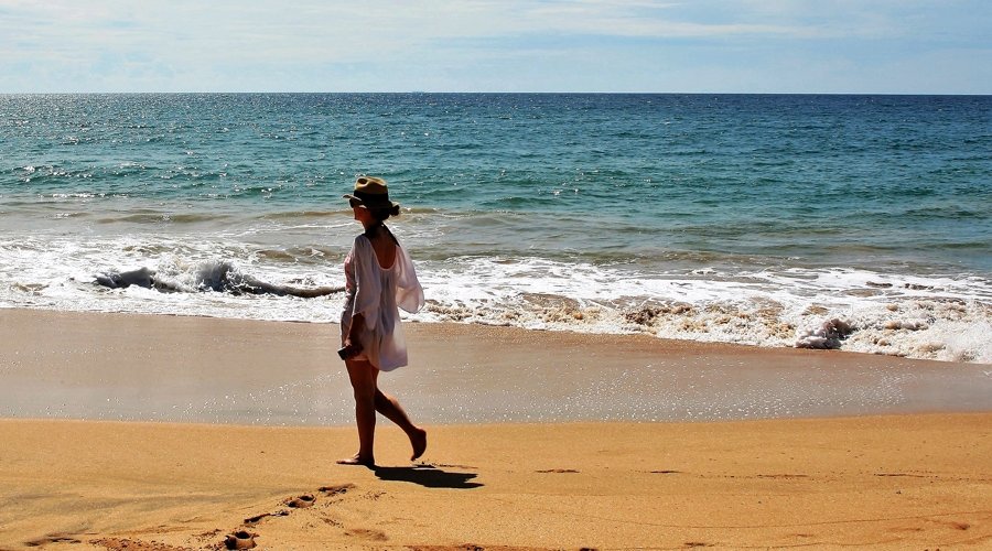 Romantic Bentota Beach, Sri Lanka, Asia