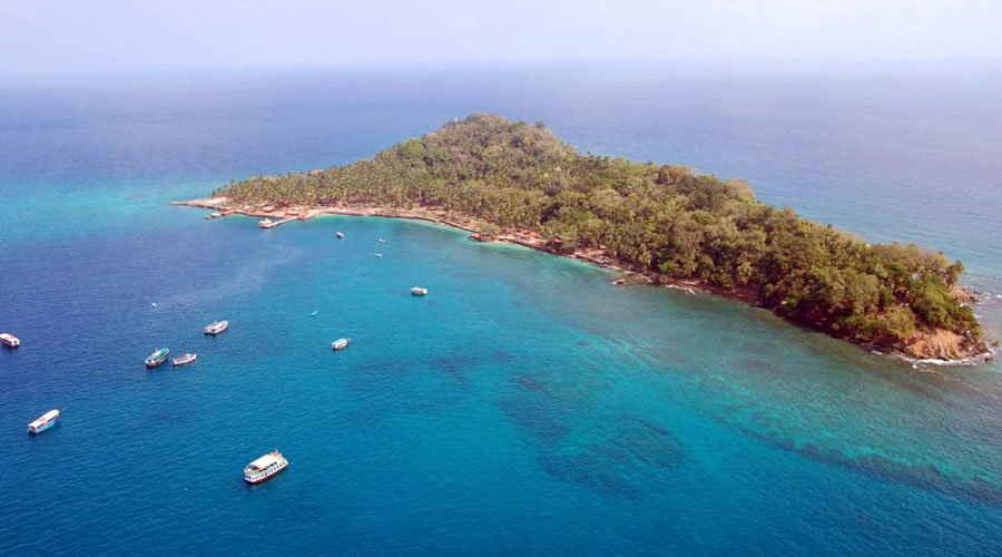 Ross Island (Netaji Subhash Chandra Bose Island), Port Blair, Andaman and Nicobar Islands, India, Asia