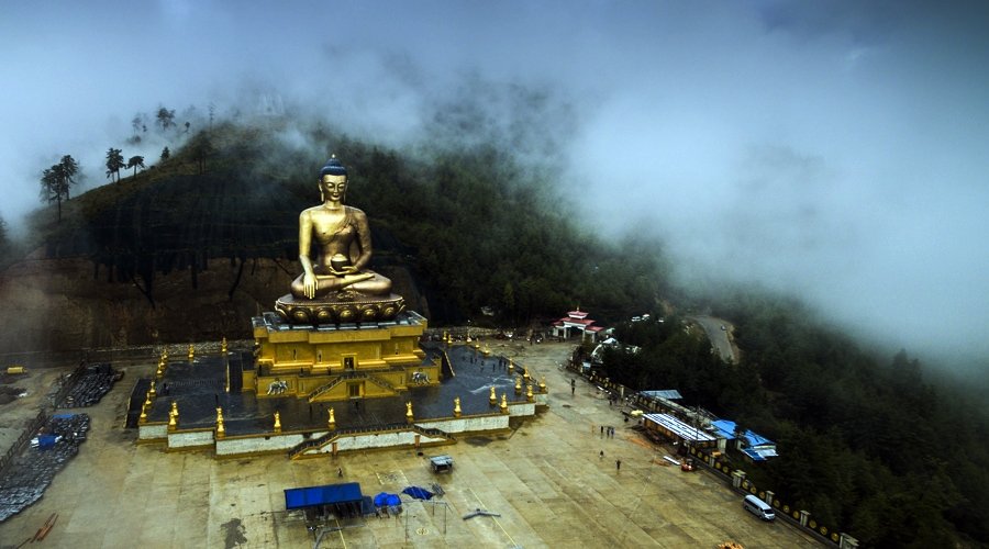 Buddha Dordenma Statue, Kuensel Phodrang, Thimphu, Bhutan, Asia