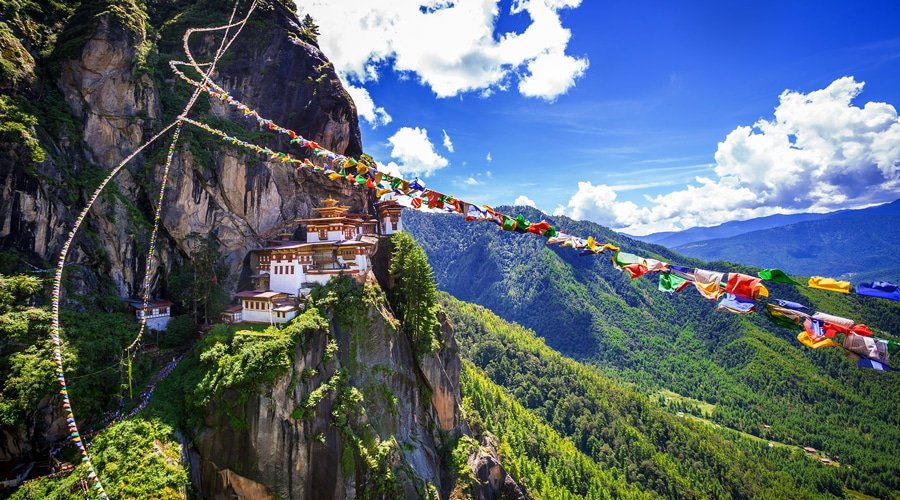 Paro Taktsang (Tiger Nest's), Bhutan, Asia