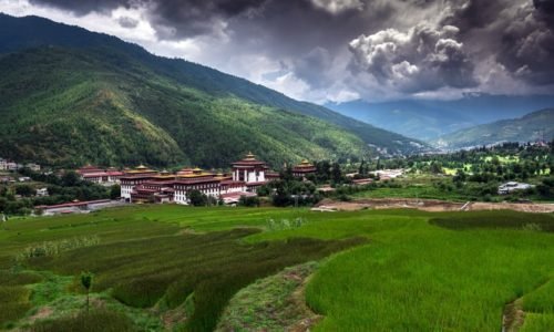 Tashichho Dzong, Thimphu, Bhutan, Asia