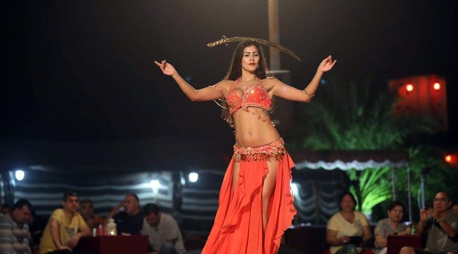 Dance @ Desert Safari, Al Qudra Desert, Dubai, United Arab Emirates, Middle East