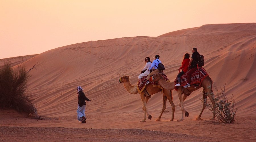 Desert Safari, Al Qudra Desert, Dubai, United Arab Emirates, Middle East