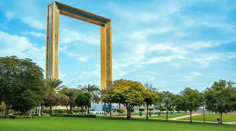 Dubai Frame, Dubai, United Arab Emirates, Middle East