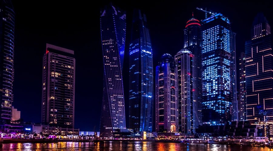 Dubai Marina, Dubai, United Arab Emirates, Middle East