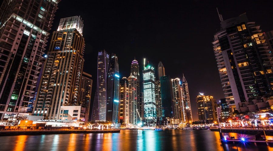 Dubai Marina, Dubai, United Arab Emirates, Middle East