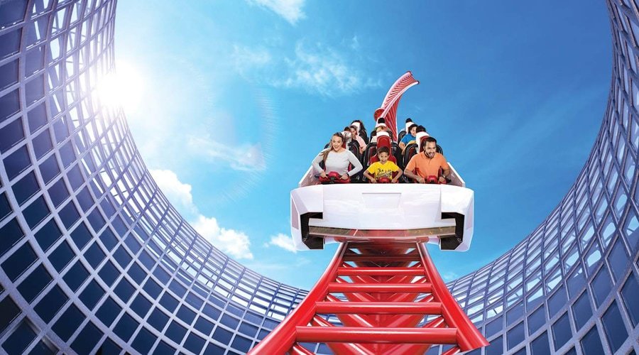 Ferrari World, Abu Dhabi, United Arab Emirates, Middle East