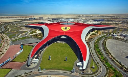 Ferrari World, Abu Dhabi, United Arab Emirates, Middle East