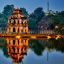 Hanoi Lake (Hoan Kiem Lake), Hanoi, Vietnam, Asia