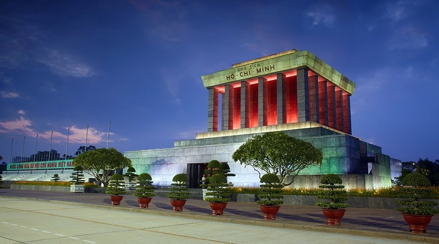 Ho Chi Minh Mausoleum, Hanoi, Vietnam, Asia