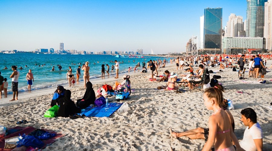 Jumeirah Beach, Dubai, United Arab Emirates, Middle East