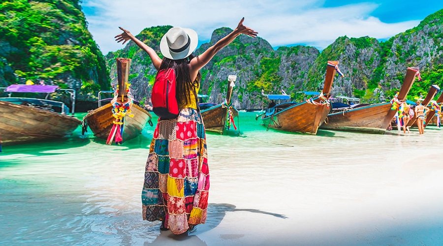 Romantic, Phi Phi Islands, Phuket, Thailand, Asia