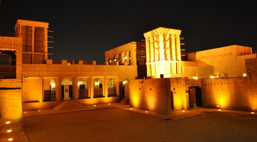 Saeed Al Maktoum House, Old Dubai, Dubai, United Arab Emirates, Middle East