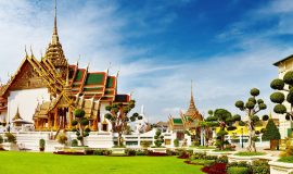 Wat Benchamabophit (The Marble Temple), Bangkok, Thailand, Asia