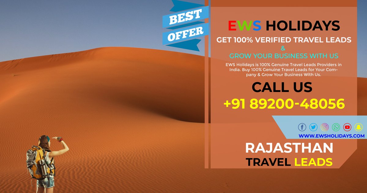 EWS Holidays - Rajasthan Travel Leads