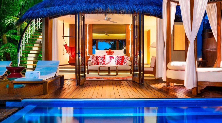 Wonderful Beach Oasis Pool, W Maldives by Marriott International, Fesdu Island, Maldives, South Asia