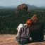 Romantic Sigiriya or Sinhagiri Rock, Sigiriya, Sri Lanka, Asia