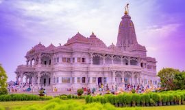 Prem Mandir, Vrindavan, Uttar Pradesh, India, Asia